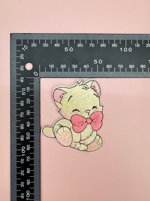 Cat with Bow Patch