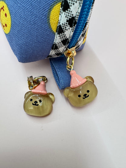 Baby Bear Zipper Pulls 4 PCS