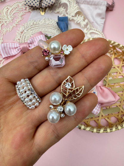 Pearl Rhinestone Embellishments