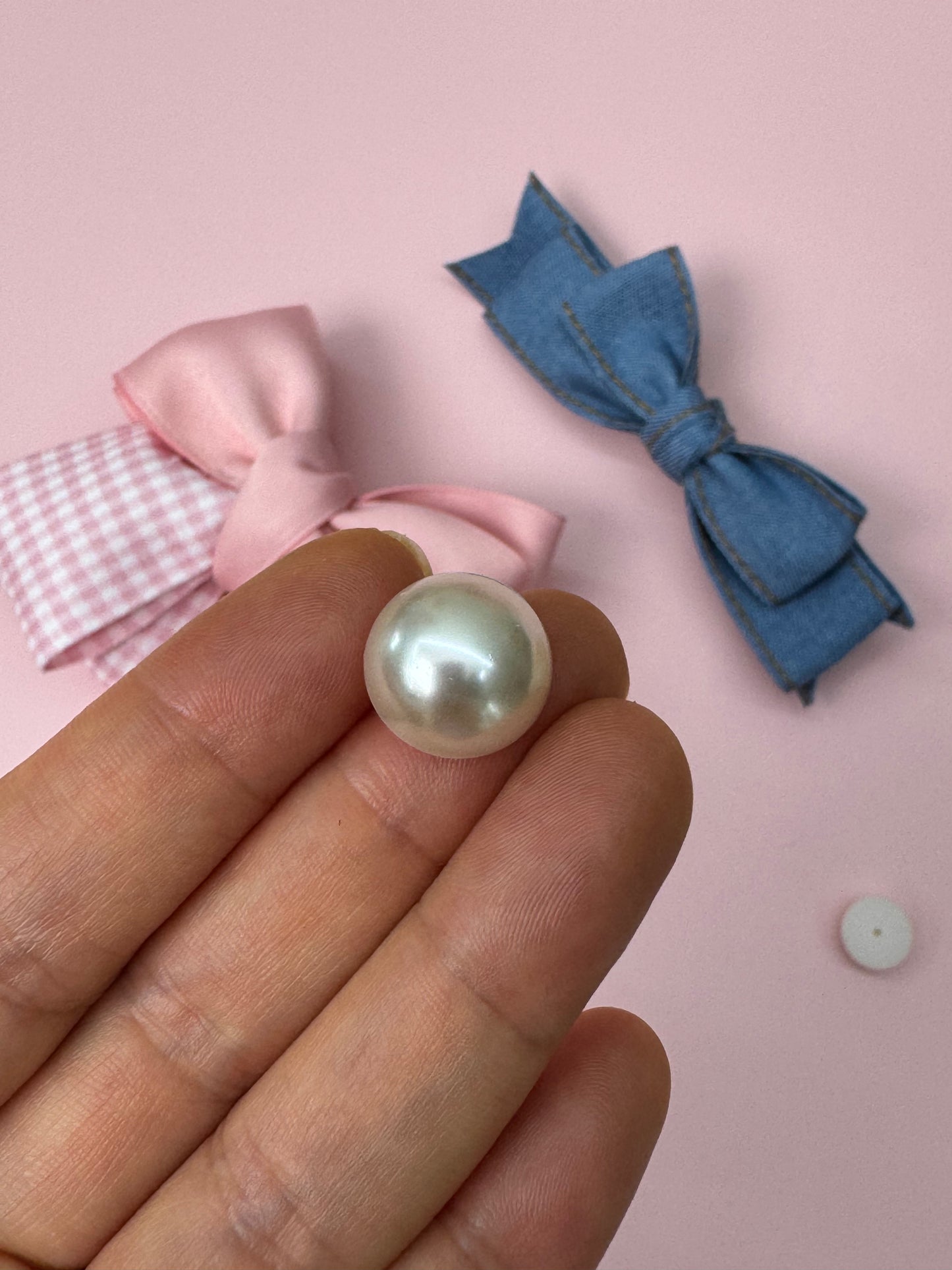 Faux Pearl Charms for DIY