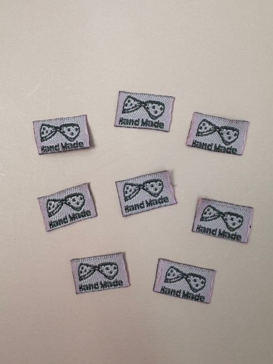 Woven Labels for Hair Bow DIY