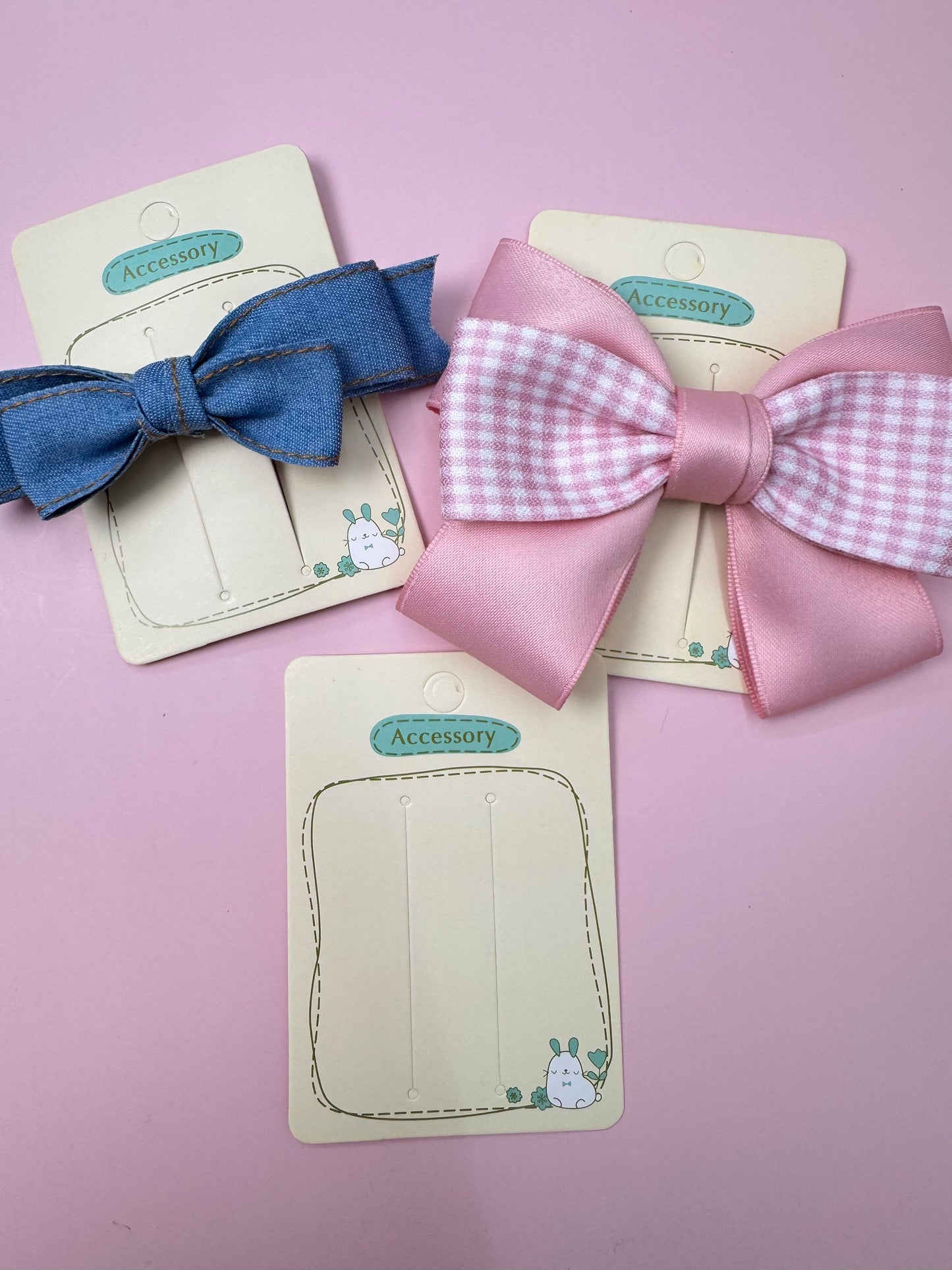 Kraft Paper Hair Clip Display Cards