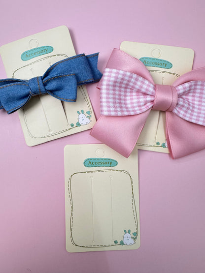 Kraft Paper Hair Clip Display Cards