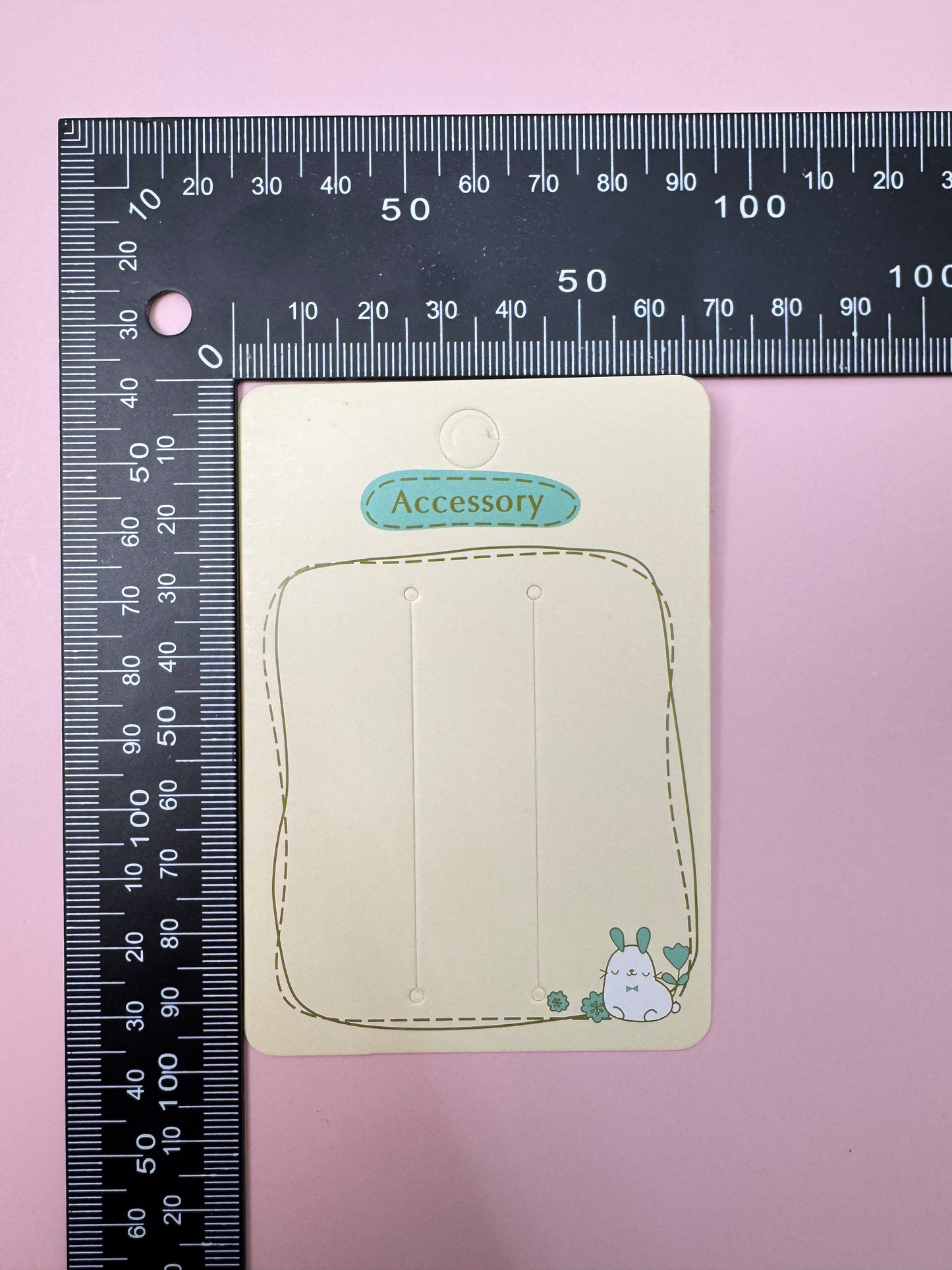 Kraft Paper Hair Clip Display Cards