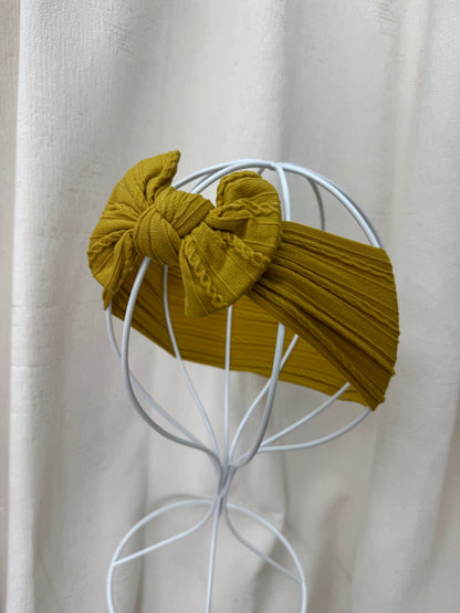 Baby Girl Nylon Headband with Big Bow