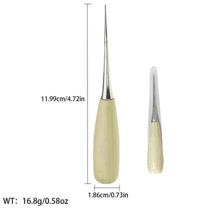 Alloy Steel Wood Handle Craft Awl