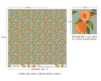 100% Cotton Oxford Apricot 60" Wide