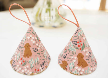 Japanese style cone shaped pot holders