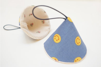 Japanese style cone shaped pot holders