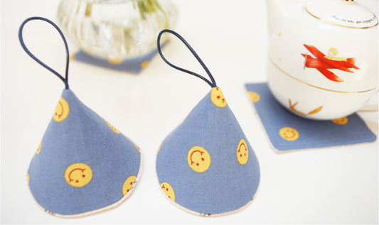 Japanese style cone shaped pot holders