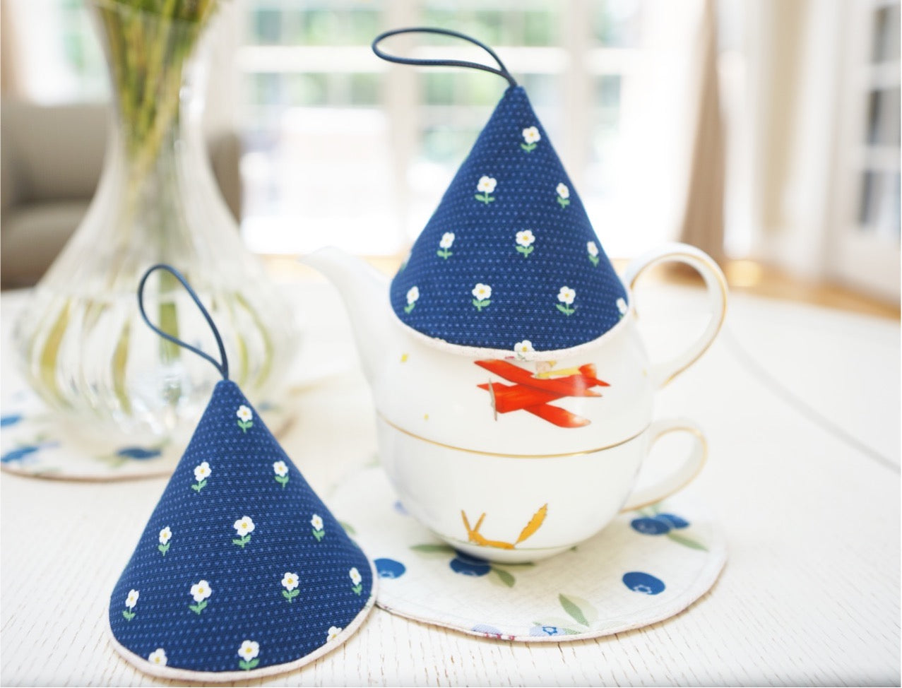 Japanese style cone shaped pot holders