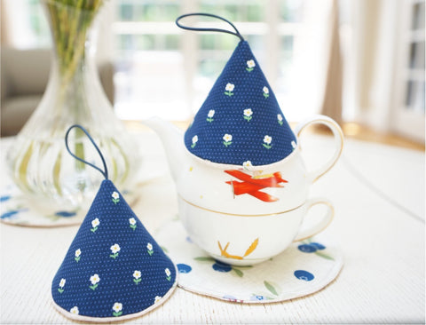 Japanese style cone shaped pot holders