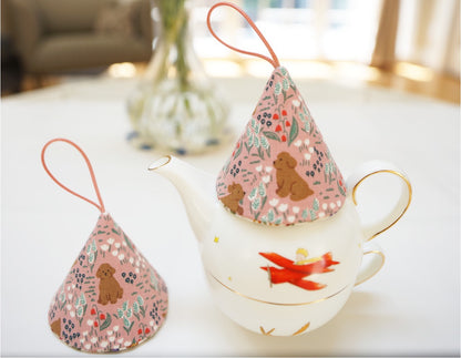 Japanese style cone shaped pot holders