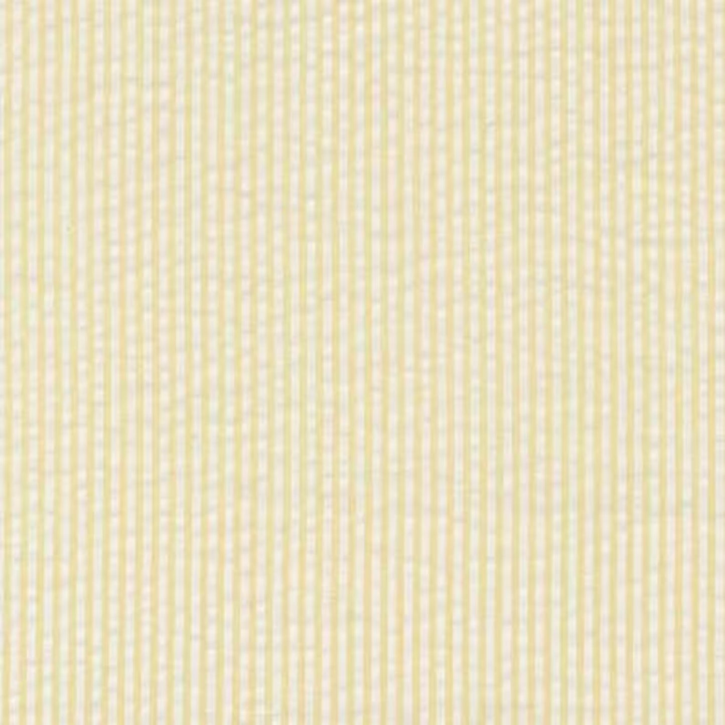 Yellow Narrow Stripe Fabric 57'' Wide
