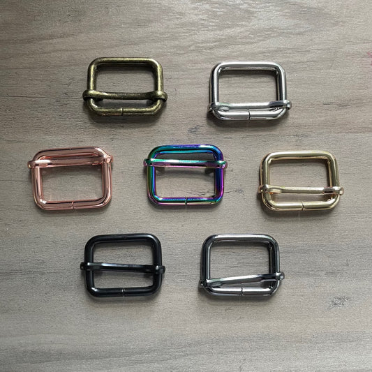 1" Metal Strap Adjuster, Slide Bar l 4 PCS