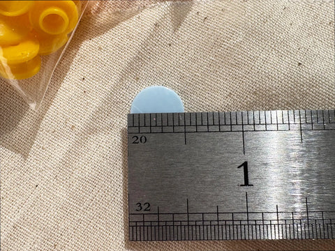 Glossy KAM T5 Plastic Snap Fasteners 20 Sets