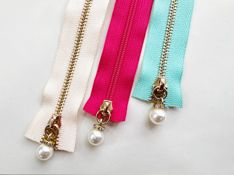 YKK #3 Brass Metal Continuous Zipper, By The Yard