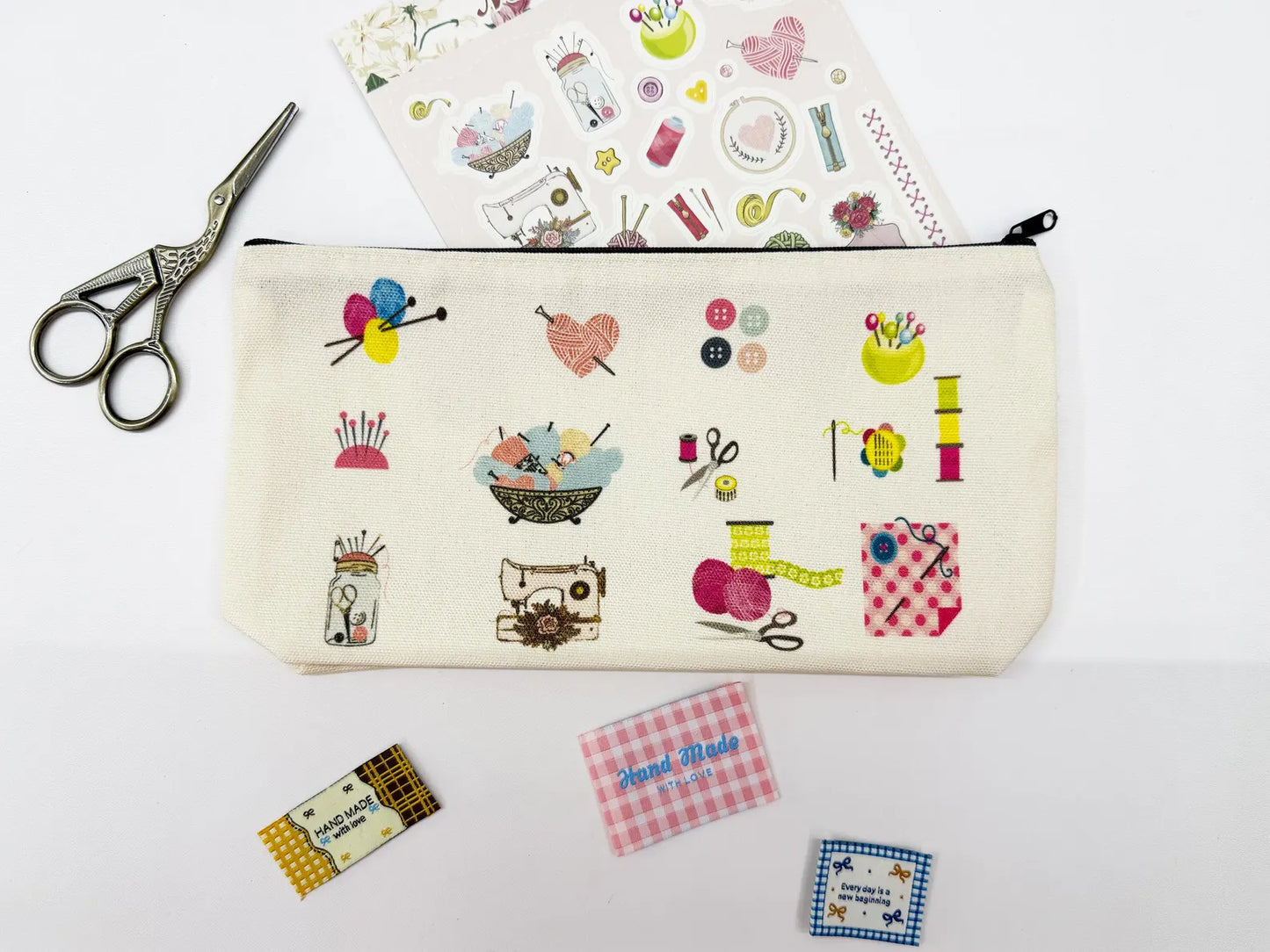 Sewing Zipper Pouch