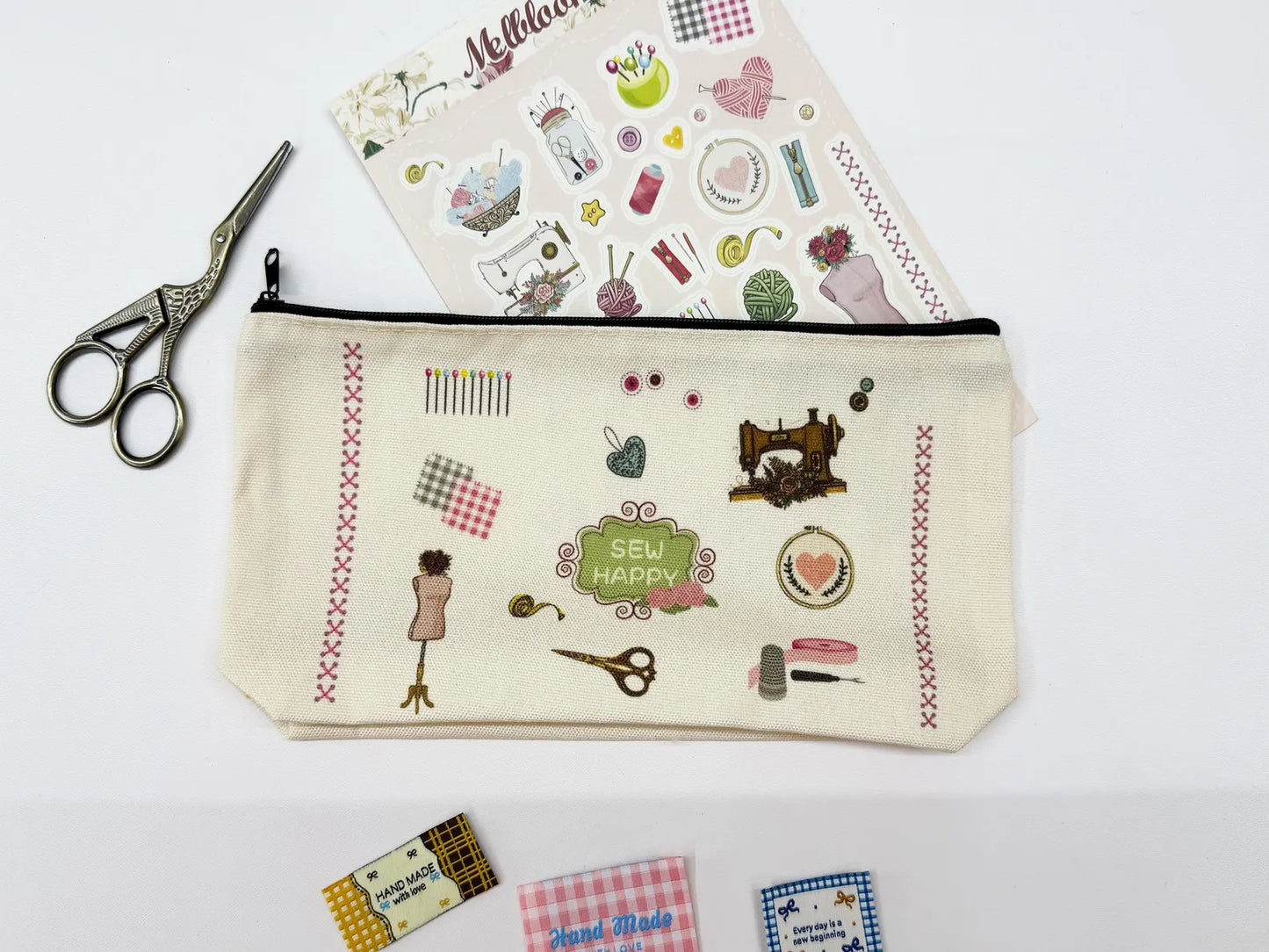 Sewing Zipper Pouch