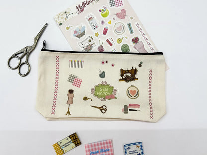 Sewing Zipper Pouch