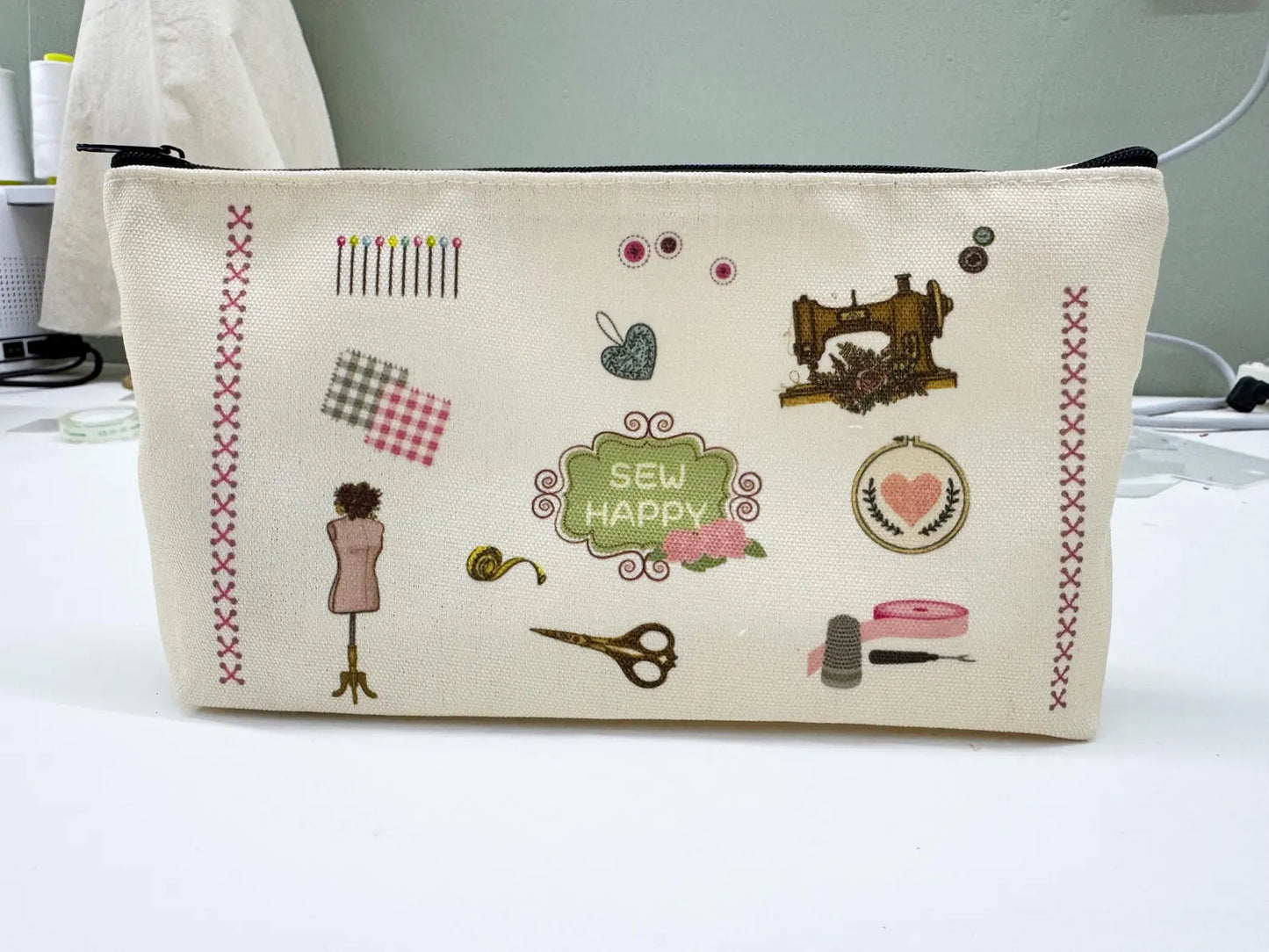 Sewing Zipper Pouch