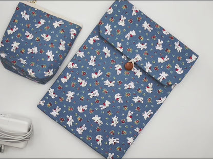 Cute Rabbits Laptop Sleeve (4 sizes)