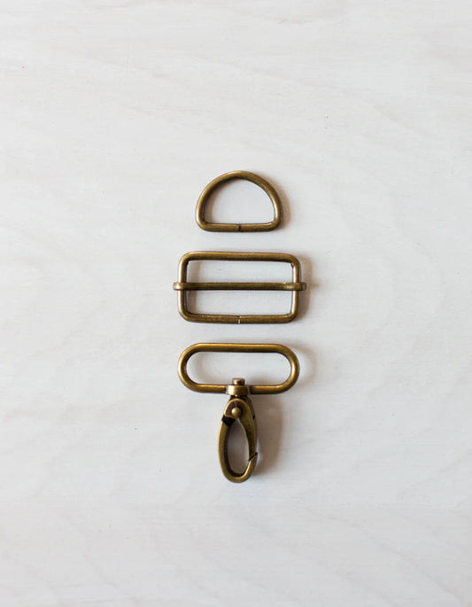 1'' Wide Adjustable Strap Hardware Kit, 3 Pieces