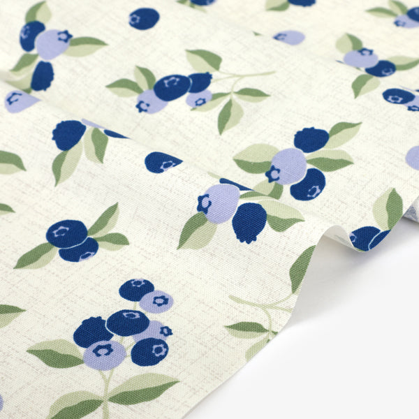 1/2 yard 100% Cotton Oxford Blueberry 60" Wide