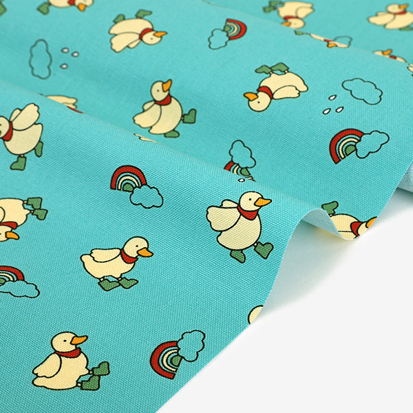 1/2 yard 100% Cotton Oxford Clonk Duck 60" Wide