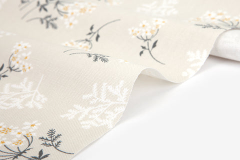 1/2 yard 100% Cotton Oxford Lace Flower 60" Wide