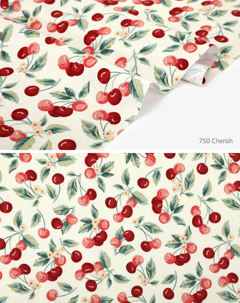 1/2 yard 100% Cotton Oxford Cherish 60" Wide