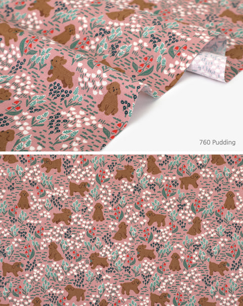 1/2 yard 100% Cotton Oxford Pudding 60" Wide